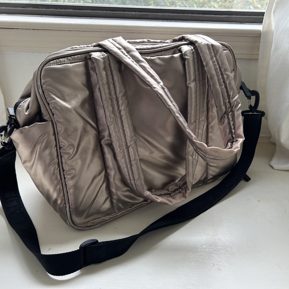 Luka Duffel in Metallic Gold - Picture 6 of 6